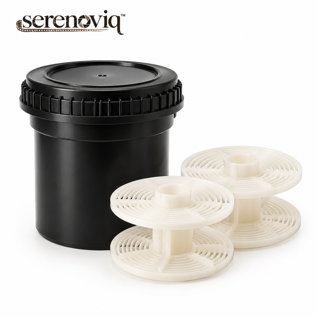 serenoviq™ HomeLab Two-Reel Film Developing Tank Kit
