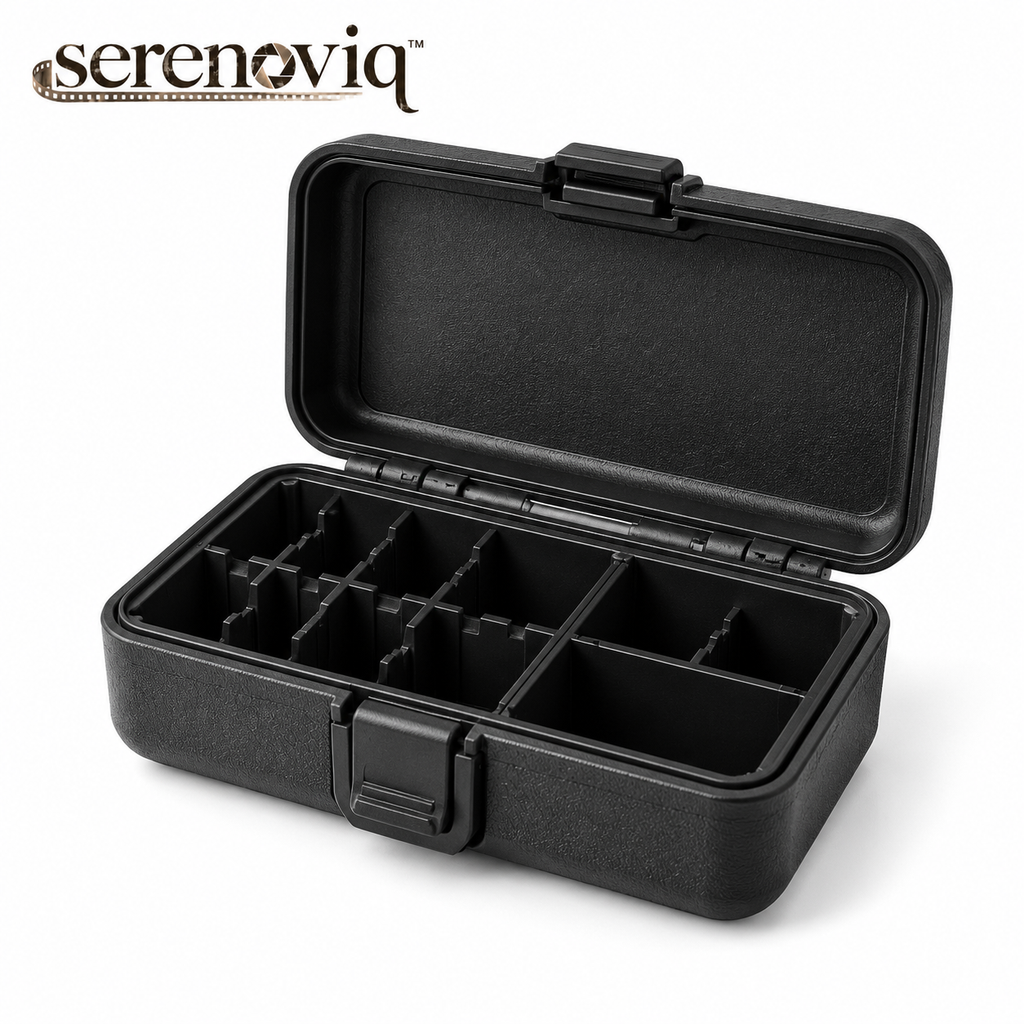 serenoviq™ RollKeeper 35mm & 120 Film Storage Case
