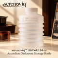 serenoviq™ AirFold 34 oz Accordion Darkroom Storage Bottle
