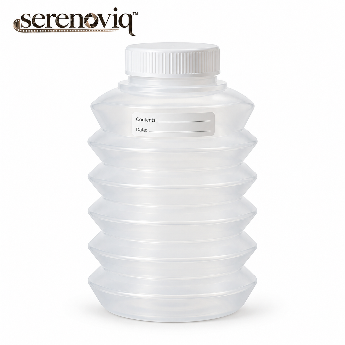 serenoviq™ AirFold 34 oz Accordion Darkroom Storage Bottle