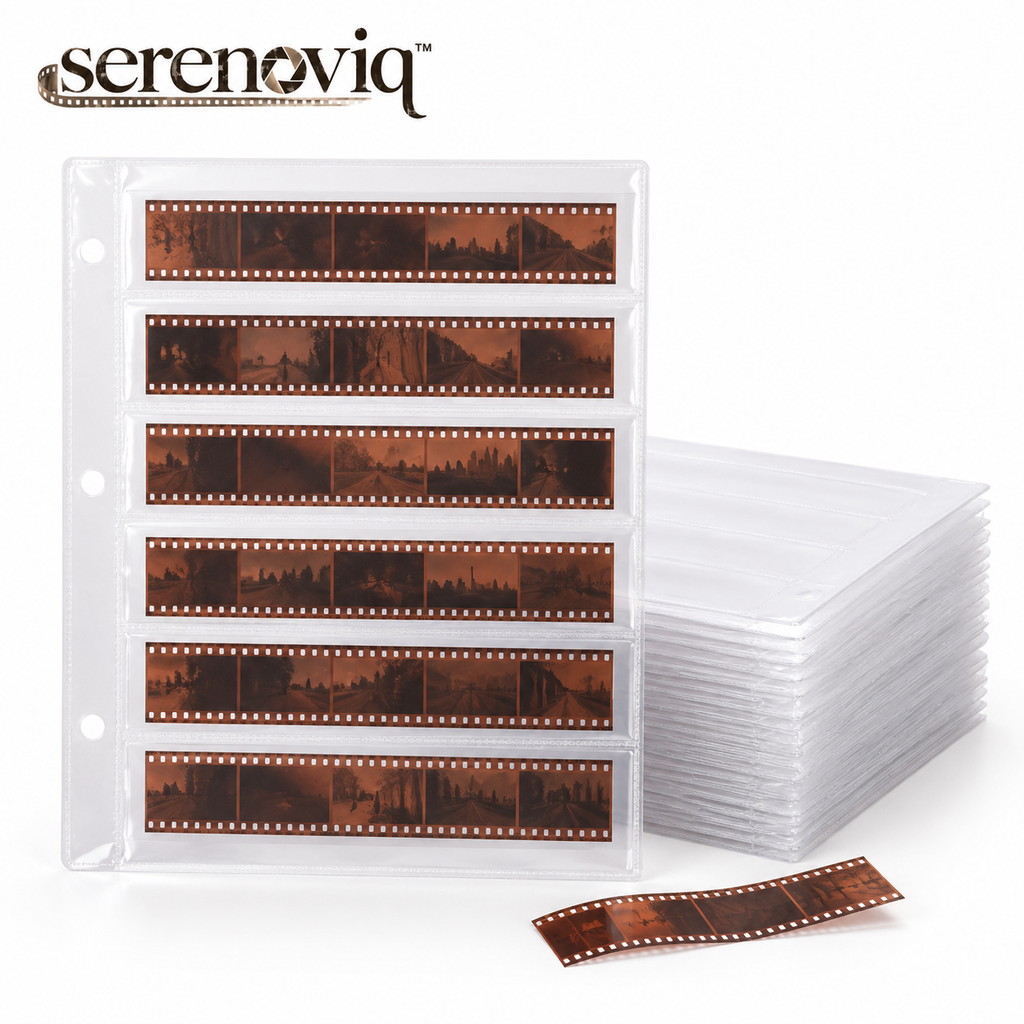 serenoviq™ ArchiveLine 35mm Negative Sleeves, 25-Pack